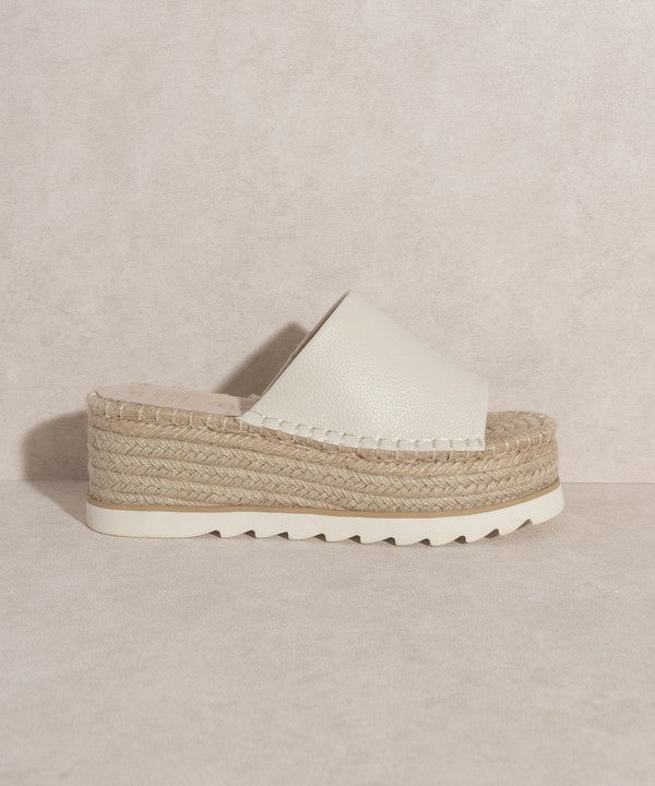 OASIS SOCIETY Ivy - Espadrille Platform Slide