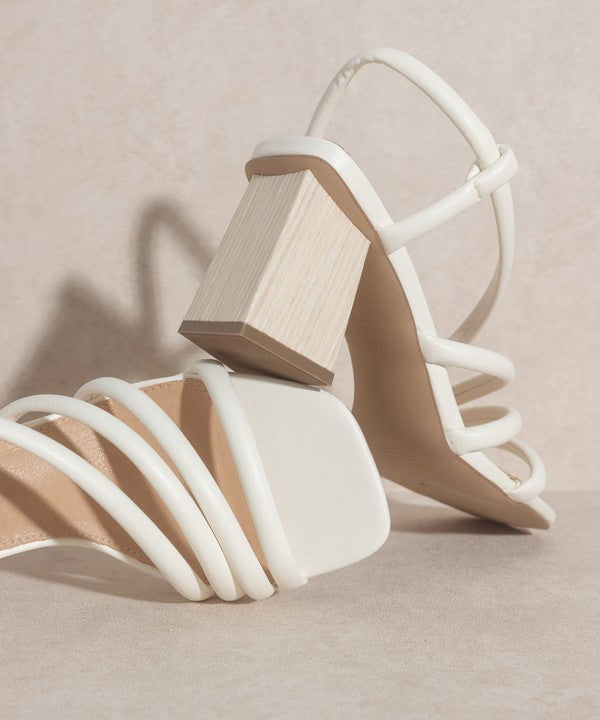 OASIS SOCIETY Ashley - Wooden Heel Sandal