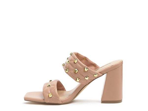 FISCHER BLOCK HEEL SANDALS