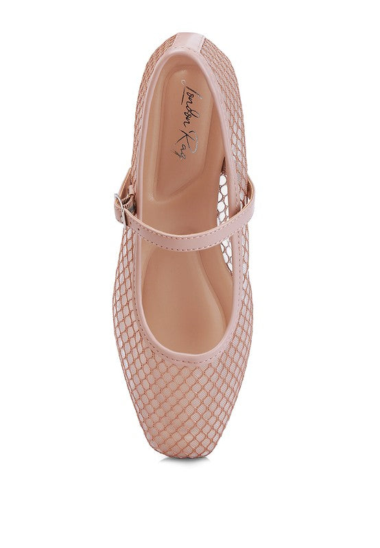 Averona Mesh Mary Jane Flats