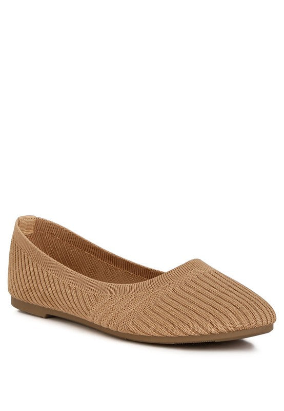 Ammie Solid Casual Ballet Flats