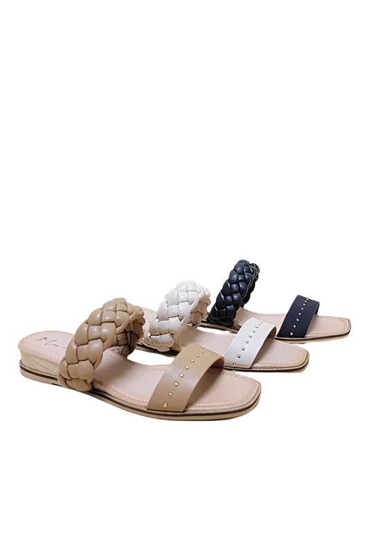 SILAS-SLIDE SANDALS