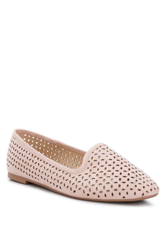 Gordon Perforated Ballerinas