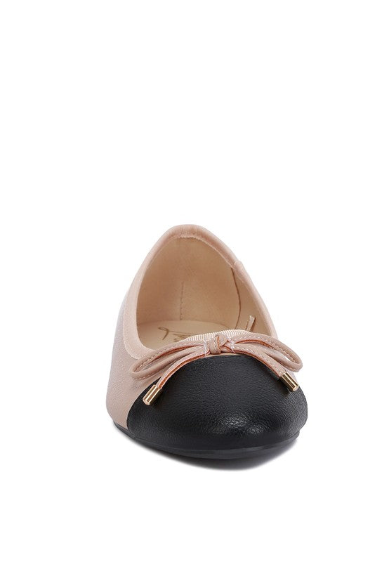 Minato Two Tone Ballet Flats